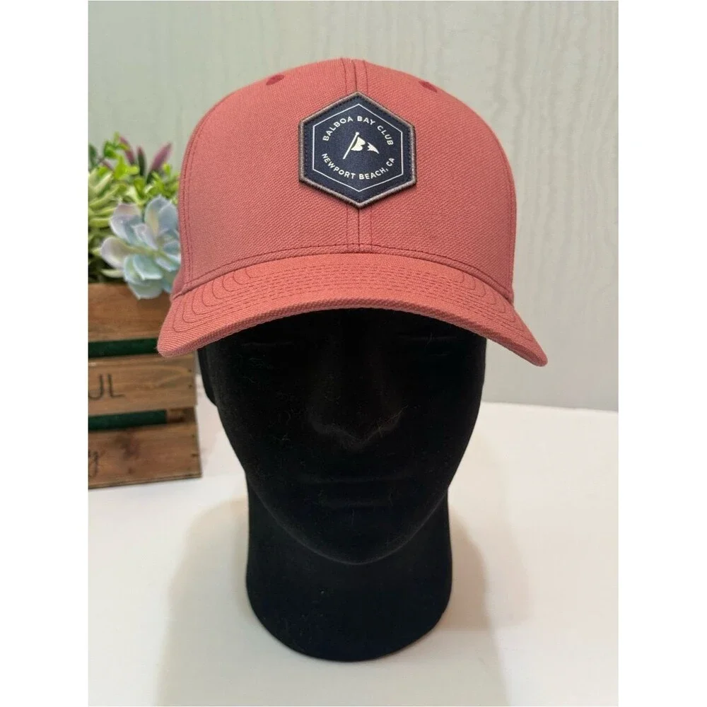 One Ten Flex Fit Balboa Bay Club Newport Beach CA SnapBack Cap Hat Unisex